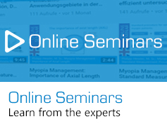 OCULUS Online Seminars - Learn from the experts