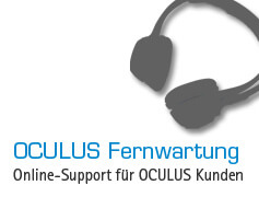 OCULUS Fernwartung - Online Support für OCULUS Kunden