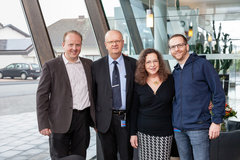 Christian, Rainer, Rita and Matthias Kirchhübel (vl)