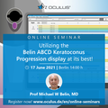 We’d like to invite you to the exclusive Online Seminar with Prof Michael Belin.